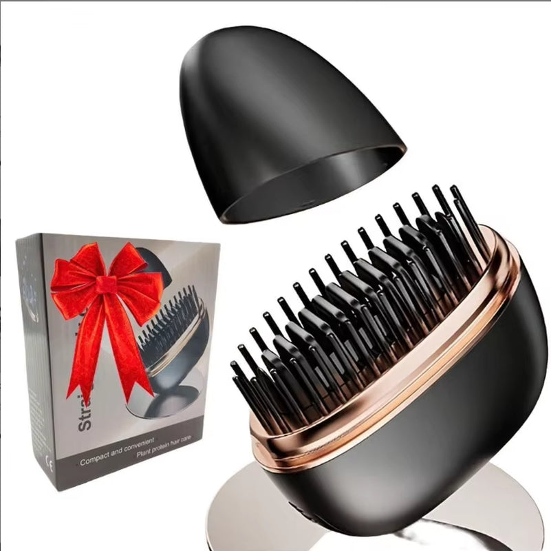 Mini Hair Straightening Comb Wireless Charging Portable Multifunctional Hair Care Not Hurt Hair Styling Comb Hair Straightener