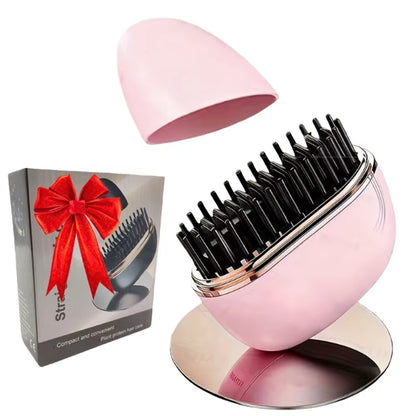 Mini Hair Straightening Comb Wireless Charging Portable Multifunctional Hair Care Not Hurt Hair Styling Comb Hair Straightener