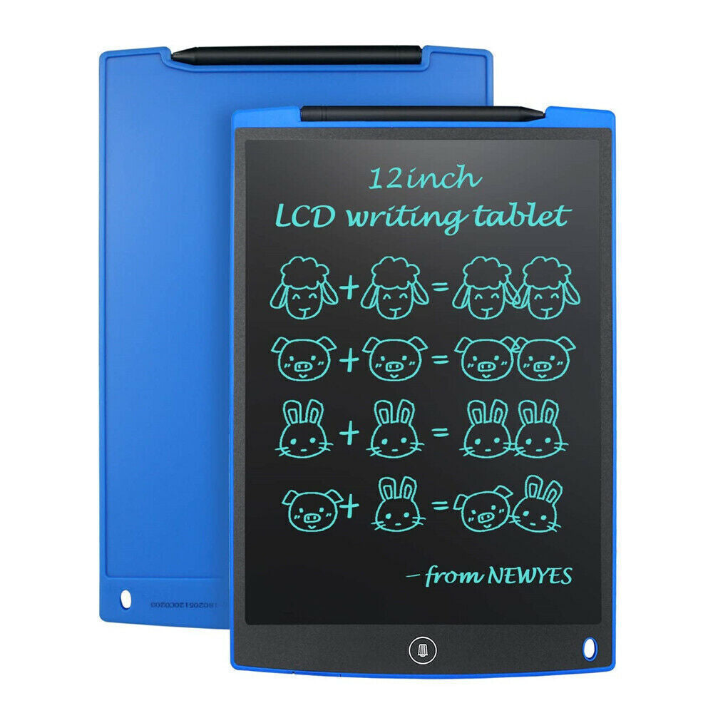 8.5" & 12" Electronic LCD Digital Writing Tablet Drawing Board Graphics Kids UK